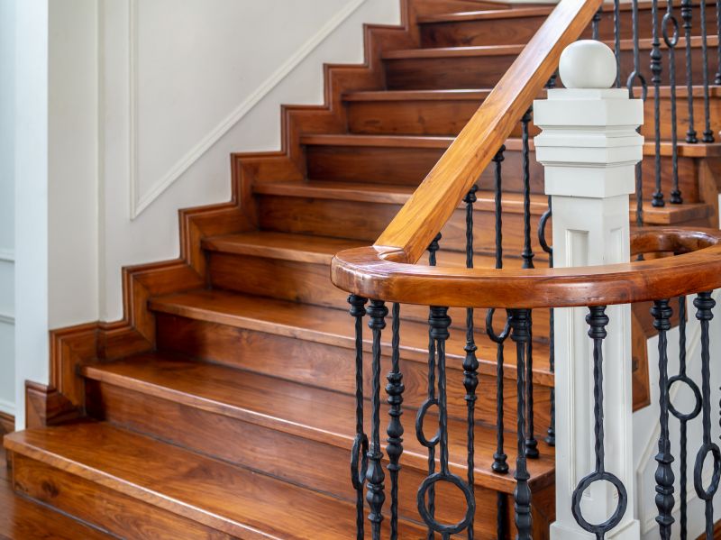 Elegant Wooden Banisters
