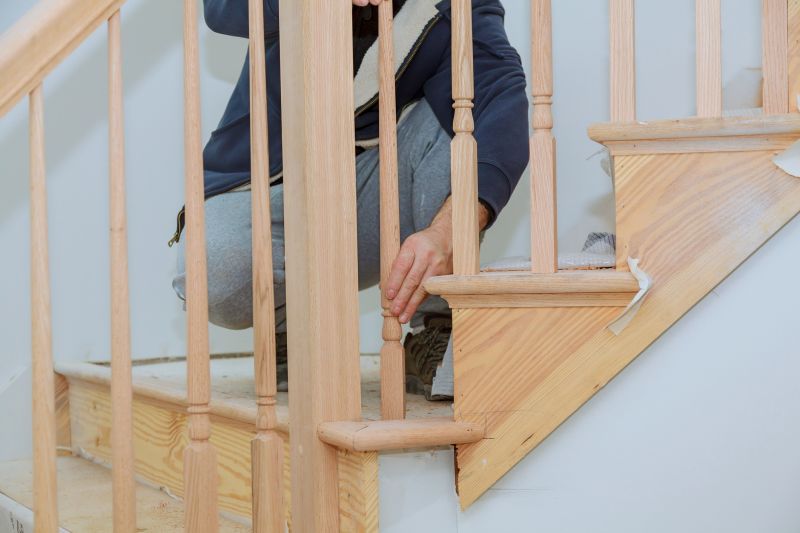 Maple Stairs Installation in Conroe, TX