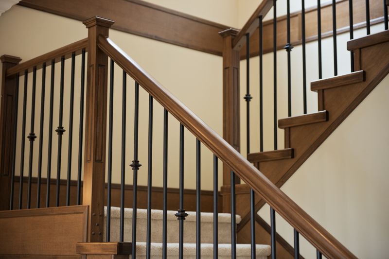 Wooden Banister Installation in Conroe, TX