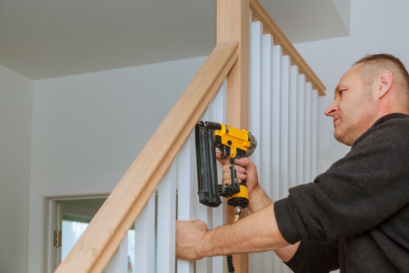 Wooden Banister Installation in Conroe, TX